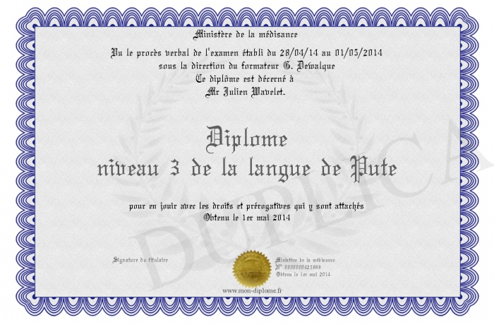 diplome niveau 3
